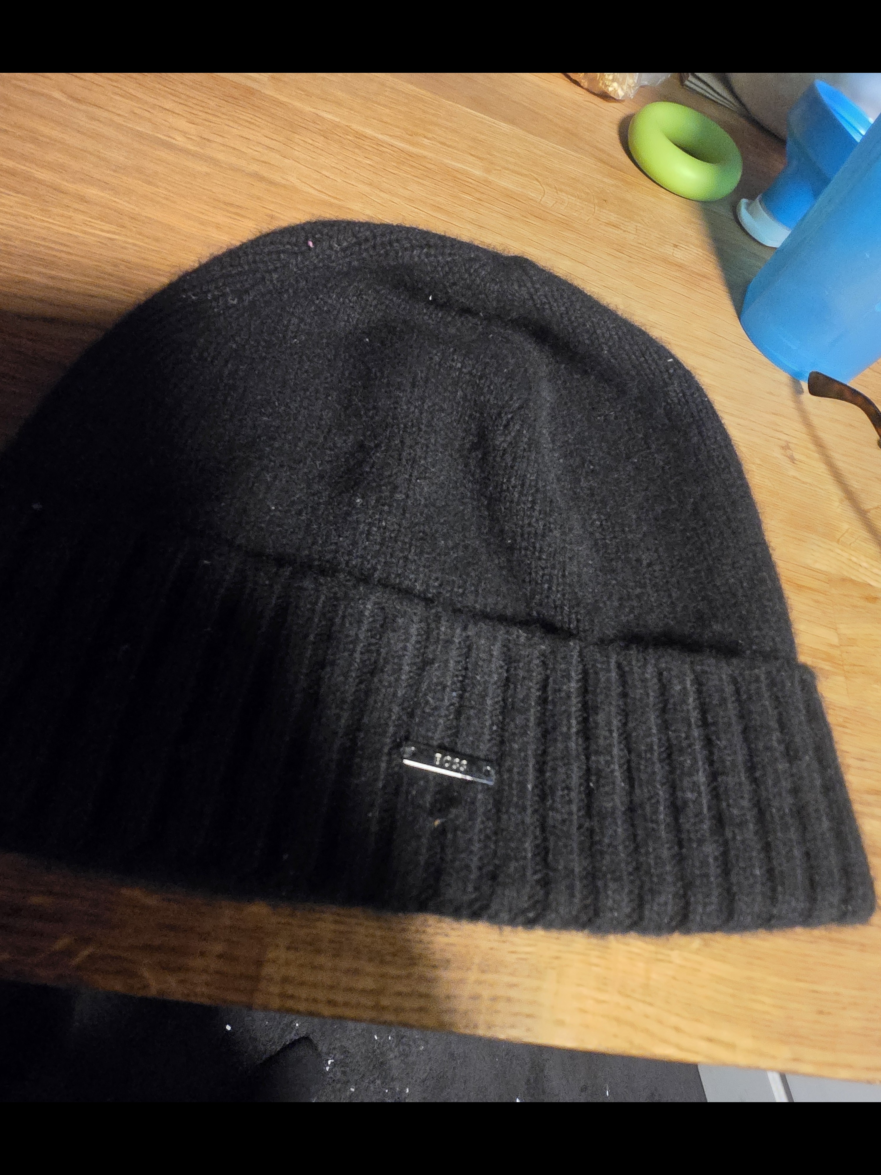 Boss And Armani Exchange Black Beanie 2for1